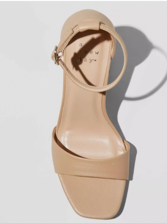 a new day Shoes - Women's Shelly Heels with Memory Foam Insole - a New Day™ Tan 9W.